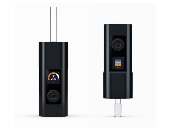 This is the Solo III dry herb vaporizer from Arizer available at Ritual Colorado. A powerful and portable option featuring both session and on-demand mode as well as included glass stems and water pipe adapters.