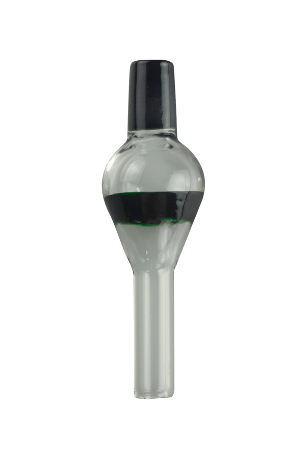 This is the Black High Ariflow (10mm) Dart Whip Mouthpieces by Biting Glass available at Ritual Colorado. These sleek mouthpieces securely fit into your 3/8" inner diameter tubing and provide a refined experience.