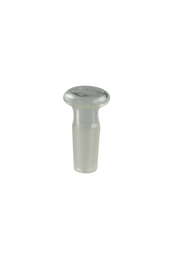 This is a 10mm Glass Plug for the 14mm Carbed Dry Herb Catcher by Ritual Glass available at Ritual Colorado. A convenient glass accessory that keeps your glass clean and filters out herb and small particles.