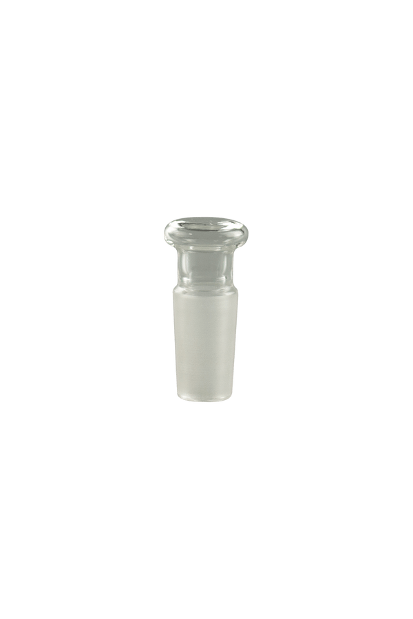 This is a 14mm Glass Plug for the 14mm Glass Carb Adapter by Ritual Glass available at Ritual Colorado. Featuring a 14mm plug this convenient adapter allows you to clear your glass without moving your dry herb vape or dab quartz.