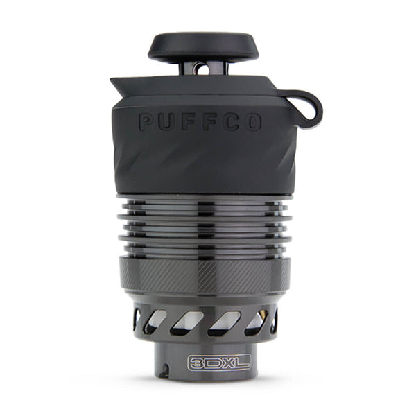 This is the Peak Pro Black 3DXL Chamber from Puffco available at Ritual Colorado. Featuring an XL joystick cap, 78% larger bowl and increased airflow the 3DXL takes your Peak Pro dabs to the next level!
