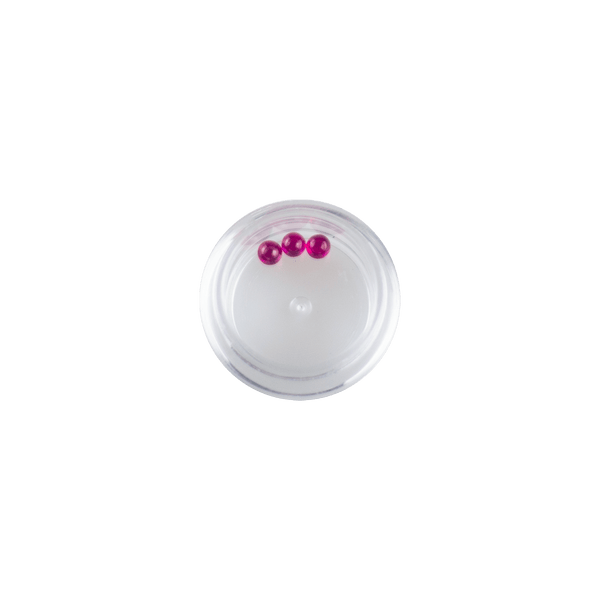These are 4mm Ruby Terp Pearls available at Ritual Colorado. Offering additional surface area inside your banger or eRig rubies are a great way to upgrade your dab session.