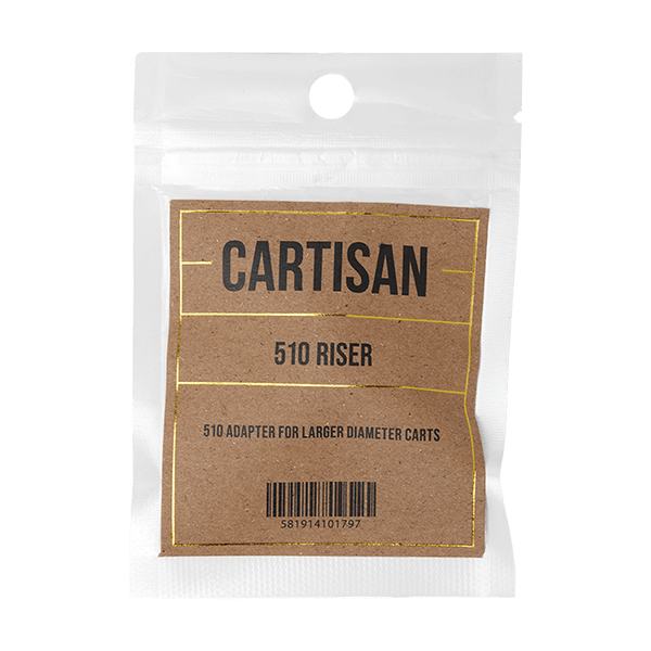 This is the 510 Riser by Cartisan available at Ritual Colorado. Perfect for getting additional airflow and ensuring a good connection with wide carts.