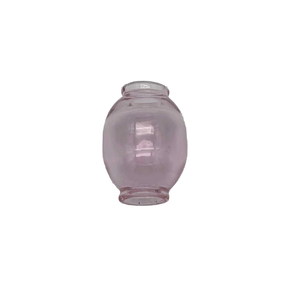 This is the Transparent Pink Handmade Glass Macrame Bead (8mm ID) by Biting Glass available at Ritual Colorado. Hand crafted in Denver, Colorado these sleek beads are the perfect accent for your craft project.