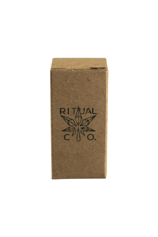 This is a Ritual Co. branded box for cannabis accessories available at Ritual Colorado in Denver. Shop online for the world's best weed accessories.