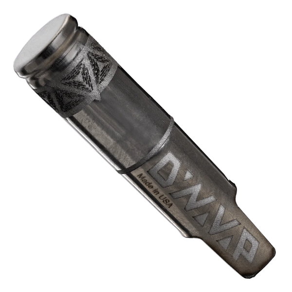This is The BallR Cap by Dynavap available at Ritual Colorado. Featuring an elongated cap filled with 3mm stainless steel balls for extra heat retention and clean flavor.