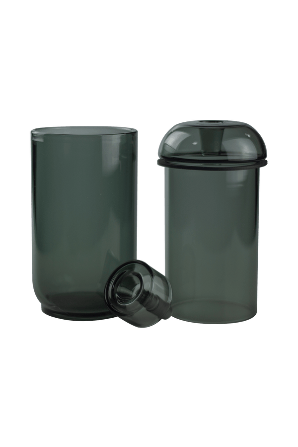 This is the Vesper Gravity Bong from NWTN Home available at Ritual Colorado. A vintage inspired glass piece that matches form with function for thick and powerful hits.