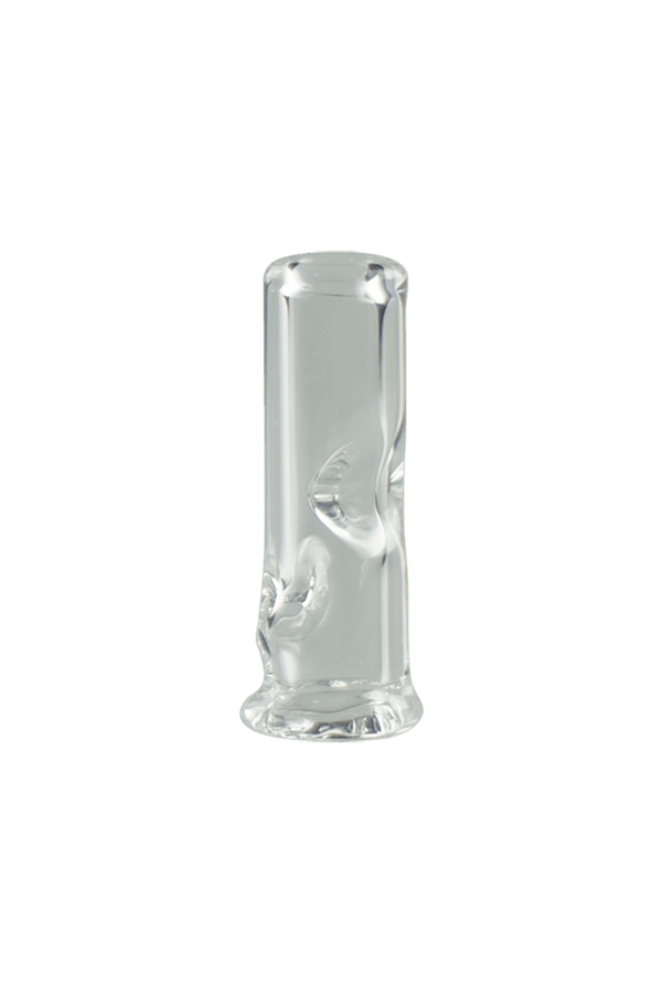 This is the Clear Glass Blender Top for the Puffco Pivot by Ritual Essentials available at Ritual Colorado. Featuring a directional airflow inlet for maximum terp pearl movement and a compact design for cool and powerful rips.