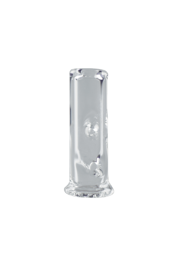 This is the Clear Glass Blender Top for the Puffco Pivot by Ritual Essentials available at Ritual Colorado. Featuring a directional airflow inlet for maximum terp pearl movement and a compact design for cool and powerful rips.