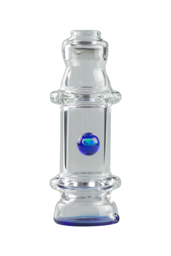 This is a Clear Opal Puffco Peak Dry Top by Technicolor Tony available at Ritual Colorado. A fun dry top for your Puffco Peak & Peak Pro it fits securely into the base unit.