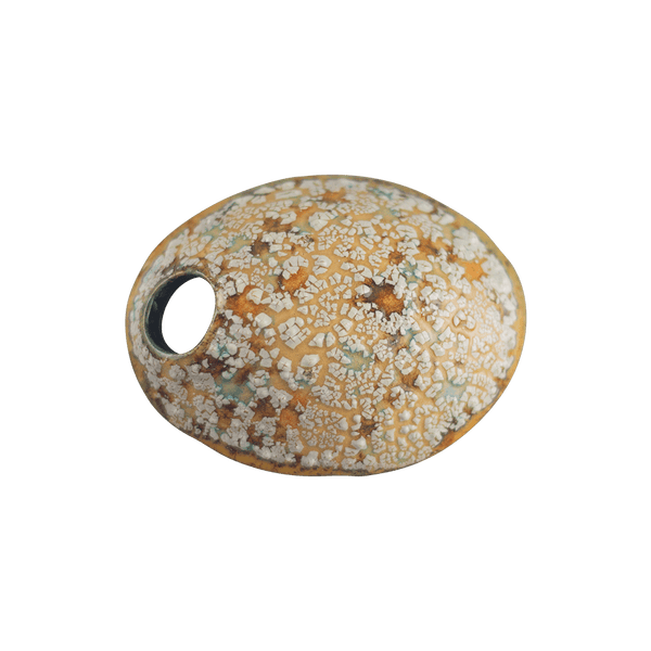 This is the VapBong Wonderlamp Copacabana by Jaxel's Art available at Ritual Colorado. An all-in-one dry herb vaporizer handcrafted from ceramic artists.