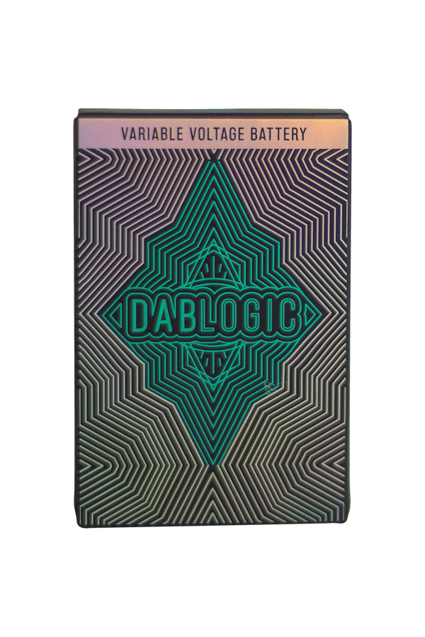 This is the Variable Voltage Battery from Dablogic available at Ritual Colorado. Offering voltages from 2.0V - 3.0V this is a low temp battery aimed at high quality rosin.