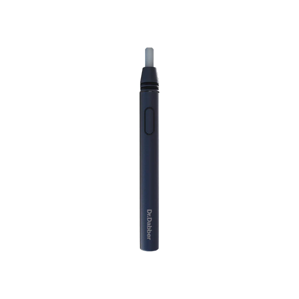 This is the Drop Heated Dab Tool by Dr. Dabber available at Ritual Colorado. A sleek heated dabber with a ceramic tip and two different heat profiles.