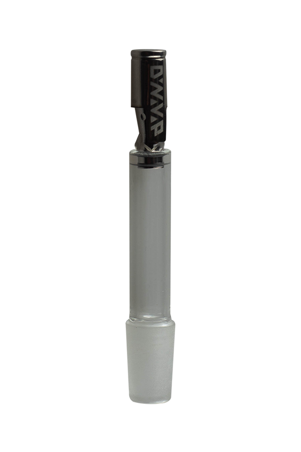 This is the 14mm Water Wand from Ritual Glass available at Ritual. It features a Dynavap-compatible tip on one end with a 14mm connection on the other for easy water-filtered hits. A nice glass accessory providing pure flavor from your dynavap thermal extraction device.