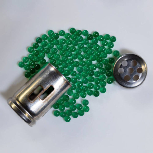 This is The Thermal Hyper Cap by Dynavap available at Ritual Colorado. An upgrade to your HyperDyn, this cap includes 2mm sapphire terp pearls converting your Dynavap into a portable ball vape.