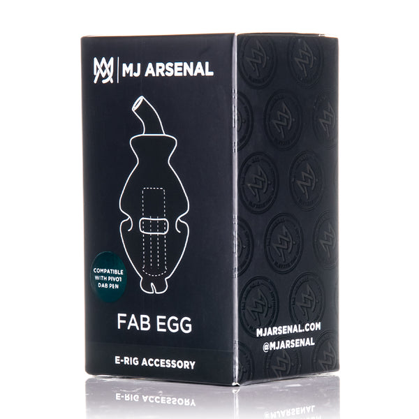 This is the Fab Egg Glass Pivot Top by MJ Arsenal available at Ritual Colorado. Perfect for water filtering your Puffco Pivot this refined top does a great job of cooling your vapor.