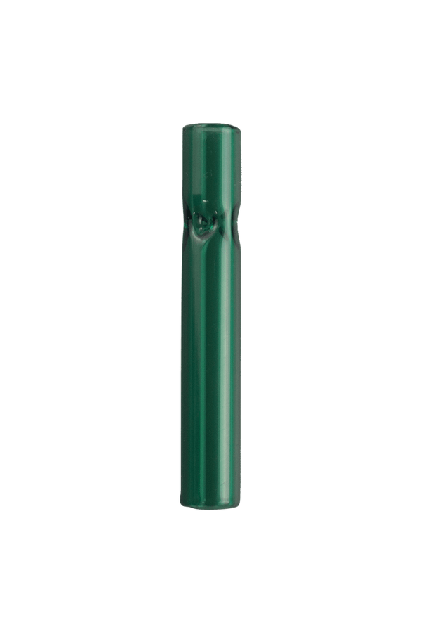 This is the Forest 3-Dimple Glass Chillum by Ritual Essentials available at Ritual Colorado. Available in 3" or 4" lengths and featuring a 12mm diameter this is the perfect one hitter for your adventures.