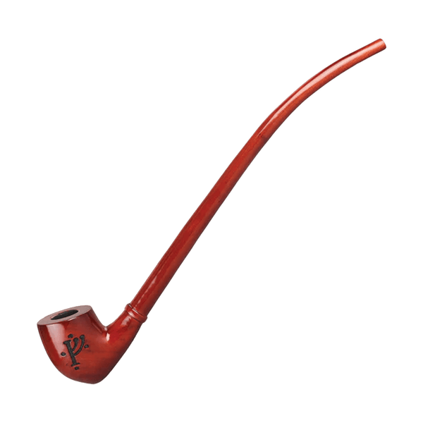 This is the Gandalf Pipe by Shire Pipes available at Ritual Colorado. A fun The Lord of the Rings themed pipe with removable charcoal filter.