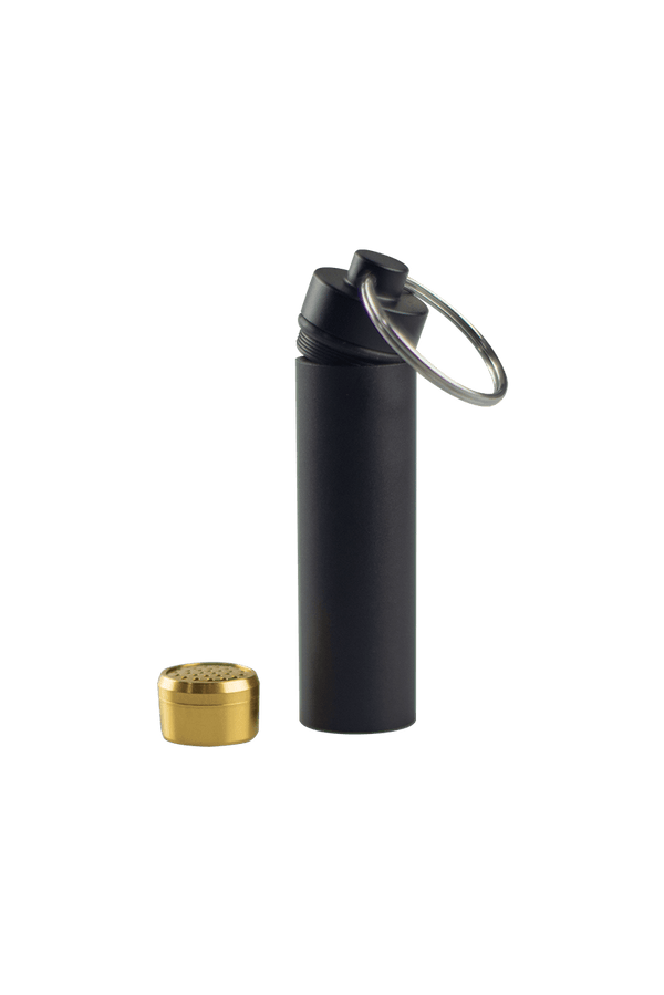 These are Gold Plated Dosing Caps by Ritual Co. available at Ritual Colorado. Compatible with the Storz & Bickel Venty, Mighty+ and Crafty+ these beautiful and durable capsules give you a refined vaporization experience.