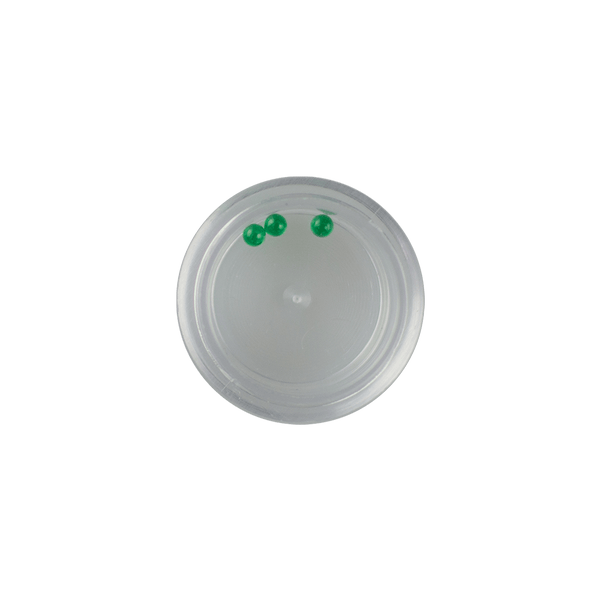 These are Green 3mm Nano Gem Terp Pearls from Ritual Co. available at Ritual Colorado. Beautiful AAA-Quality lab grown gemstones that provide a refined upgrade to your dab experience.
