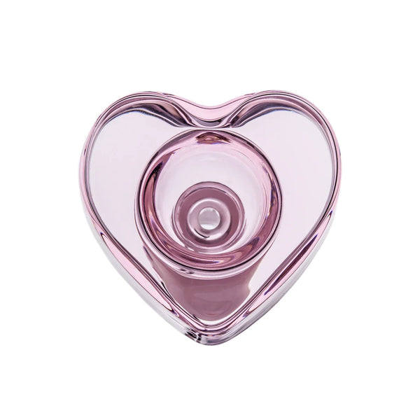 This is the Heart Flower Bowl from MJ Arsenal available at Ritual Colorado. Featuring a 14mm connection and fun heart shape this is a great Valentine's addition to your setup.
