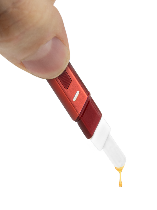 This is the Horizon Limited Edition Hot Knife from Puffco available at Ritual Colorado. A convenient heated dab tool with a ceramic tip for smooth handling of all your hash.