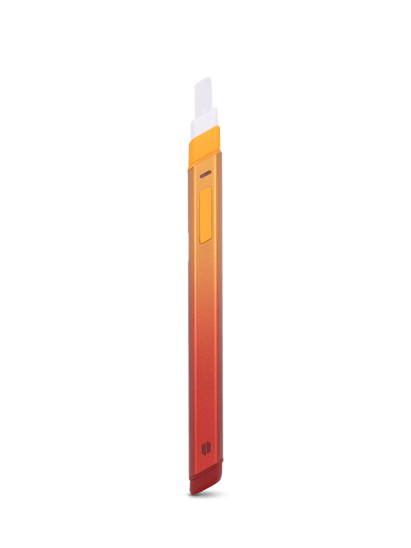 This is the Daybreak Hot Knife by Puffco available at RItual Colorado. A fun limited edition with gradient orange to red hues.