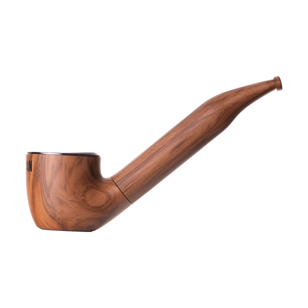 This is The Inspector (Burl) 510 Battery from Cartisan available at Ritual Colorado. A top of the line pipe-style battery with a colorful display for all your cartridge sessions.