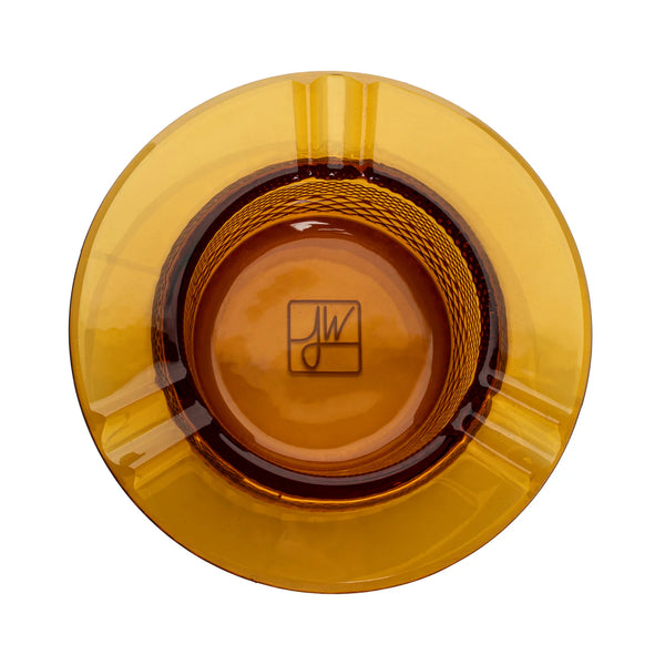 This is the Amber Twenties Collection Ashtray from Jane West available at Ritual Colorado. Featuring vibrant colors and fun vintage details this is an awesome glass ashtray.