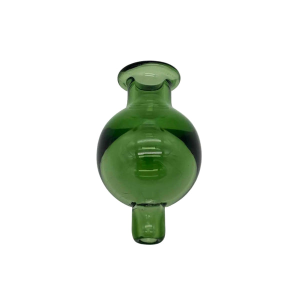 This is the Emerald Classic Bubble Cap - Large (26mm) by Ritual Essentials available at Ritual Colorado. Handmade in Denver, Colorado, these sleek carb caps offer directional airflow and a clean seal on bangers up to 30mm in diameter.