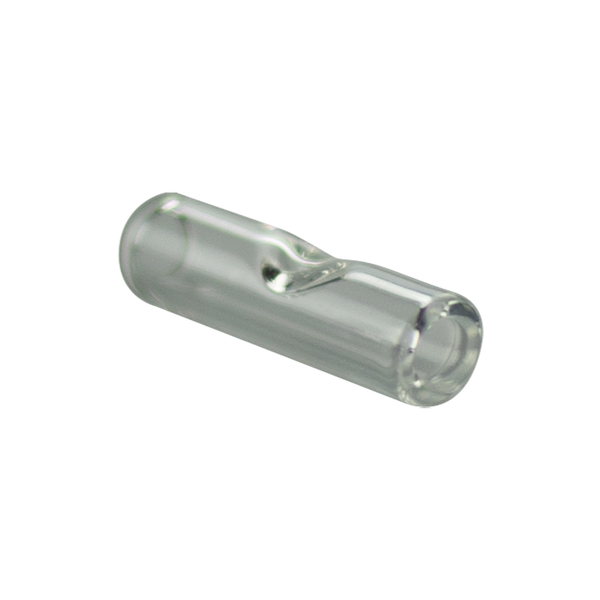 This is the Large (8mm) Dimpled Glass Joint Tip by Ritual Essentials available at Ritual Colorado. Made in America, these reusable tips let you smoke your joint all the way down without getting a nasty tasting roach.