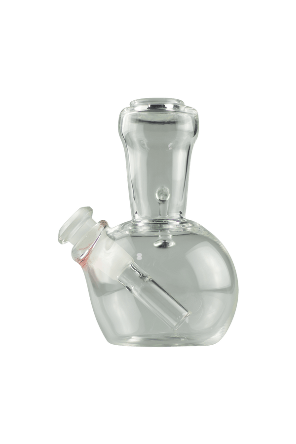 This is the Clear Loop Bubbler by Technicolor Tony available at Ritual Colorado. A classic shaped bong with a 14mm female connection and wide airflow mouthpiece.