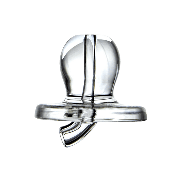 This is the Flat Carb Cap from MJ Arsenal available at Ritual Colorado. It features directional airflow with controllable airflow at the top of the cap. Compatible with a wide variety of dab quartz and slurpers this is a great everyday carb cap.