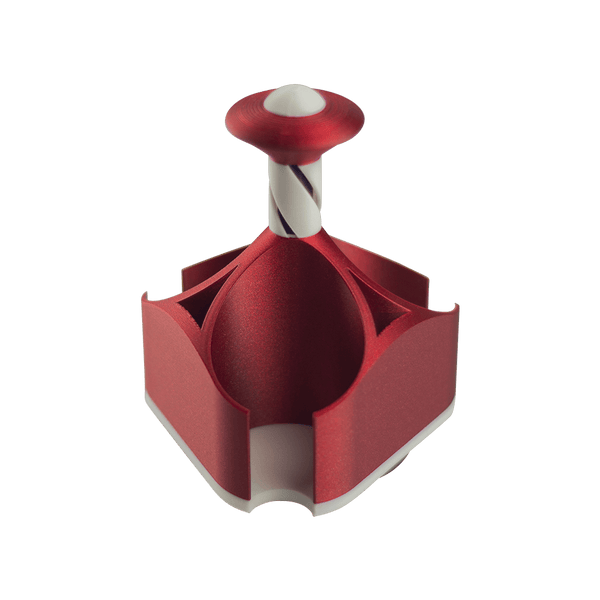 This is the Maroon Hash Jar Spinner by Robot Josh available at Ritual Colorado.