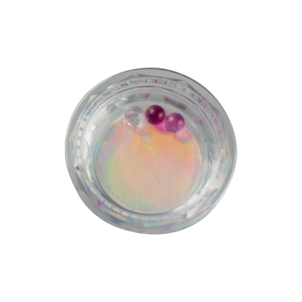 This is the Mini Valentines 4mm Terp Pearl Pack available at Ritual Colorado. Offering additional surface area inside your banger or eRig rubies are a great way to upgrade your dab session.