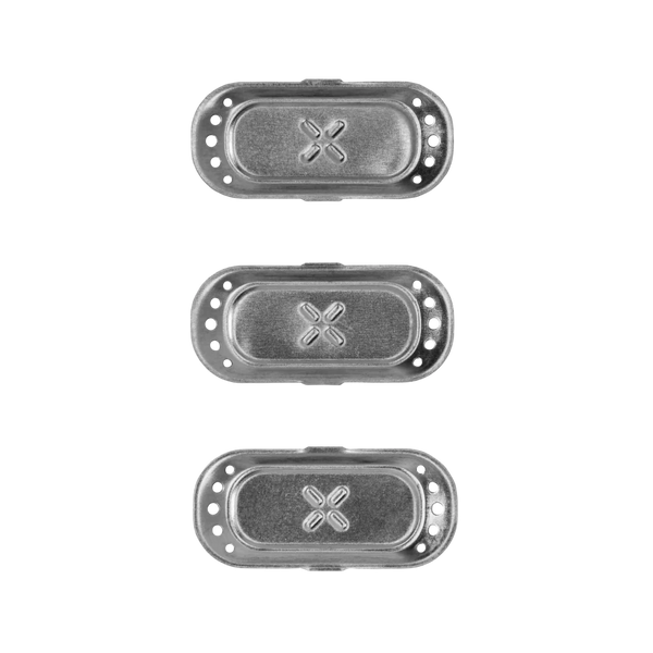 This is a 3-Pack of 3D Oven Screens compatible with all PAX dry herb vapes and available at Ritual Colorado.