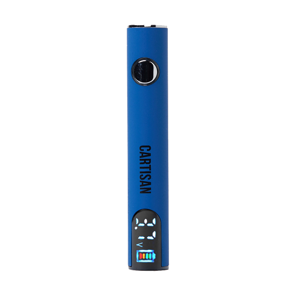 This is the Pro Pen Neo 400 510 Thread Battery from Cartisan available at Ritual Colorado. Featuring a colorful digital screen and discrete size this is an awesome portable cartridge battery.