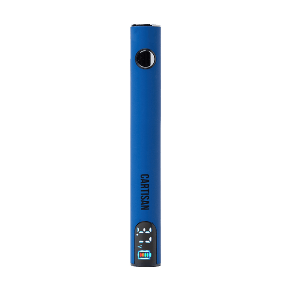 This is the Blue Pro Pen Neo 900 510 Battery by Cartisan available at Ritual Colorado. Featuring a powerful 900 mAh battery and colorful LED screen this is a discrete cart battery at a great price.