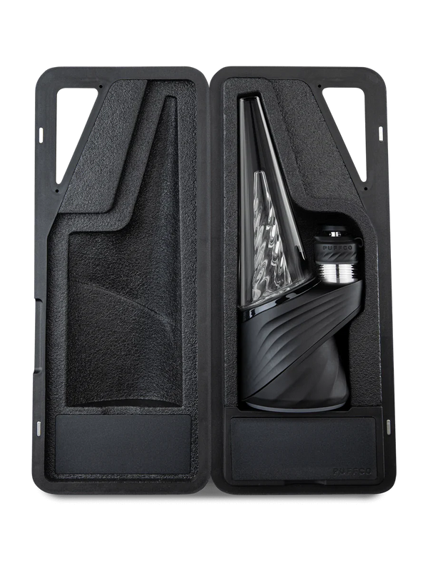 This is the Onyx Peak Pro eRig from Puffco available at Ritual Colorado. Featuring a 3DXL Chamber for massive dabs this is the top-of-the-line portable dab device.