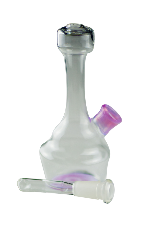 This is the Cupcake Bubbler from Technicolor Tonys available at Ritual Colorado. Featuring a 14mm female connection and removable downstem this is a great heady piece perfect for your dry herb and dab sessions.