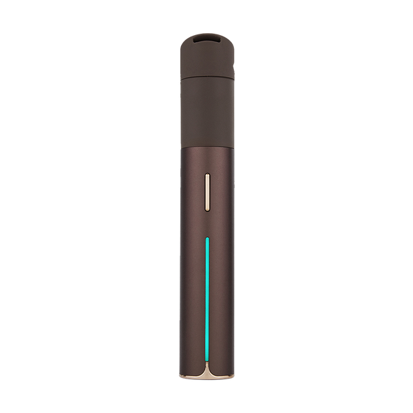 This is the Mocha Pivot Mobile Vaporizer from Puffco available at Ritual Colorado. Featuring a 3D Chamber this offers impressive dab pen performance in a small, compact package.