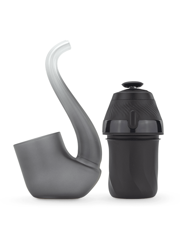 This is the Onyx New Proxy by Puffco available at Ritual Colorado. A sleek dry pipe perfect for portable concentrate hits in style.