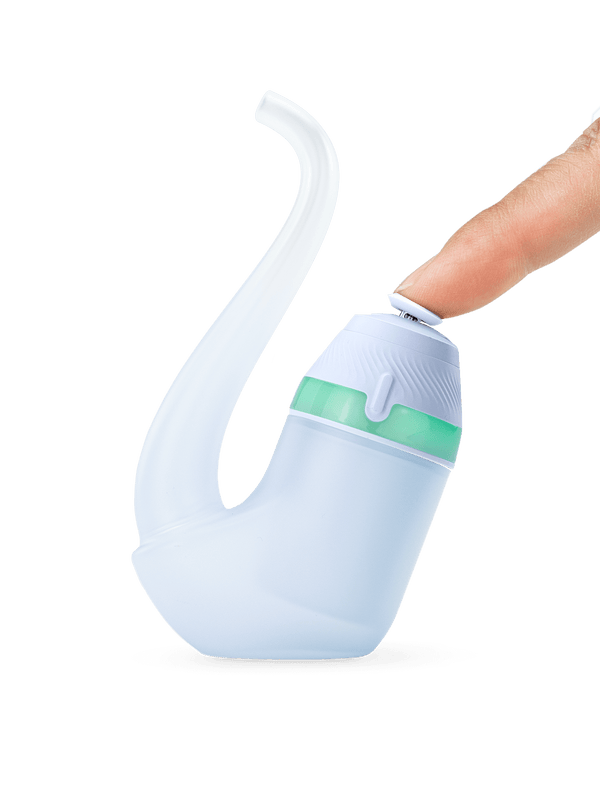 This is the Haze New Proxy by Puffco available at Ritual Colorado. A sleek dry pipe perfect for portable concentrate hits in style.