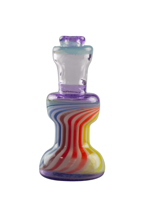 These are Pastel Rainbow Peak Dry Tops by Technicolor Tony available at Ritual Colorado. Compatible with all model peaks these fun tops add tons of personality to your eRig setup!
