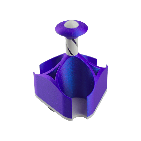 This is the Purple Hash Jar Spinner by Robot Josh available at Ritual Colorado.