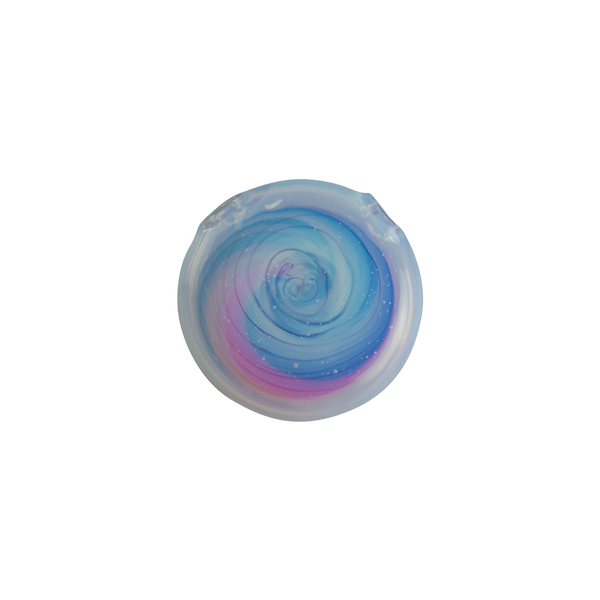 This is the Rainbow Ghost Disc Pendant from Technicolor Tony available at Ritual Colorado. The beautiful rainbow pendant makes for a fun jewelry piece and accessory!