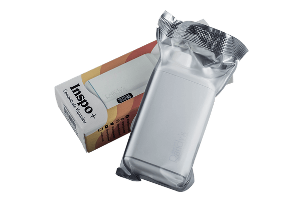 This is the Inspo+ Concentrate Vaporizer from Randy's available at Ritual Colorado. Coming in four beautiful colors (white, blue, black, and purple) this dual-use concentrate vaporizer has an included sand quartz atomizer for direct vaporization of your dabs. Alternatively, unscrew the atomizer and use the 510 thread for compatibility with your favorite cartridge.