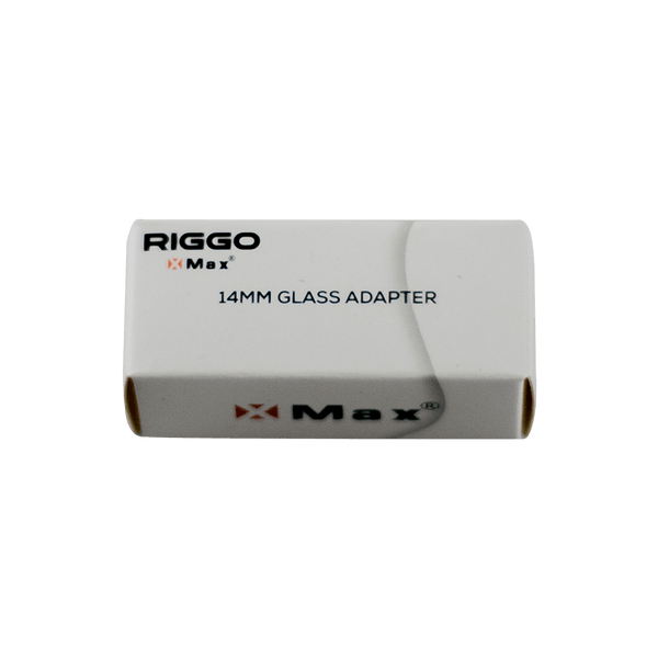 These are replacement glass water pipe adapters for the XMAX Riggo available at Ritual Colorado. Featuring a frosted glass connection for easily compatibility with your favorite water piece.