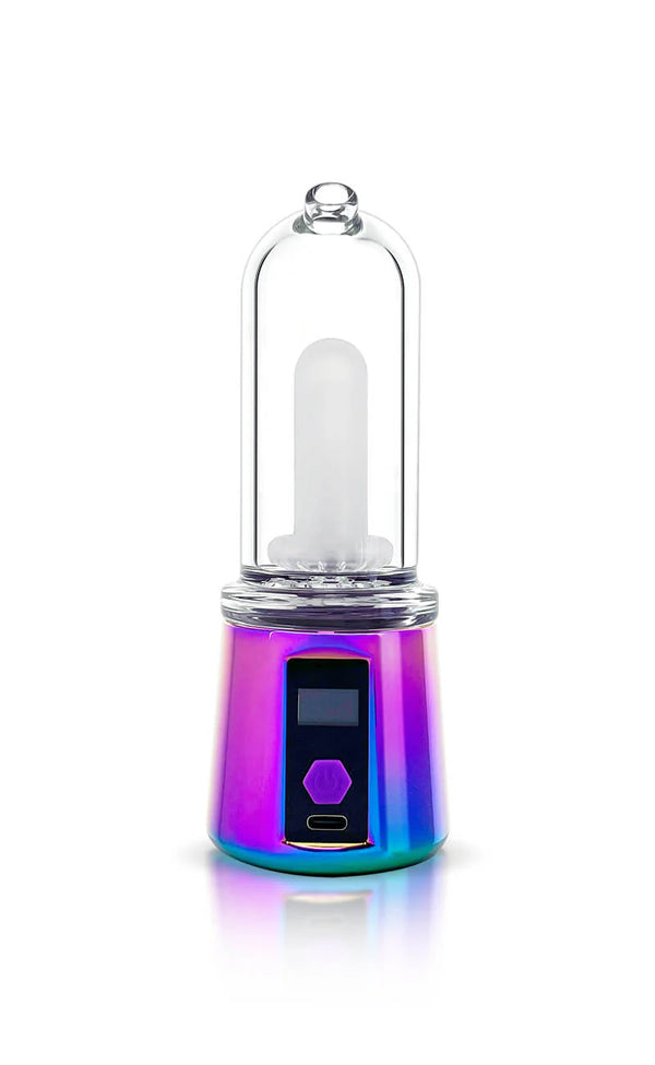 This is the BOMB ERIG Sykloud digital dab device available at Ritual Colorado. Featuring a massive 360 heating chamber, fidget spinner cap and Puffco Peak compatible glass this is an awesome eRig at a great price.