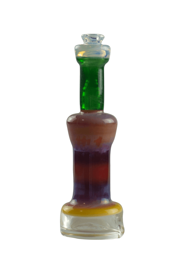 This is the Serendipity Puffco Peak Dry Top from Technicolor Tony available at Ritual Colorado. A beautiful dry top for your Puffco Peak & Peak Pro it fits securely into the base unit.